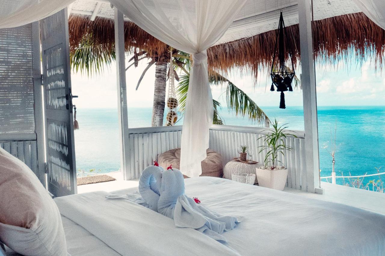 Polilit Tropical Glamping Nusa Penida - Private Romantic Seaside Bungalow Diamond Beach מראה חיצוני תמונה